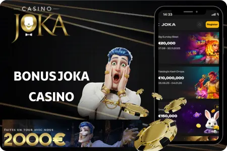 Bonus du casino Joka pour les membres