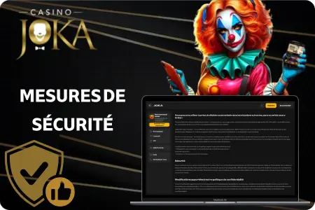 Mesures de sécurité et protection des utilisateurs sur Joka Casino